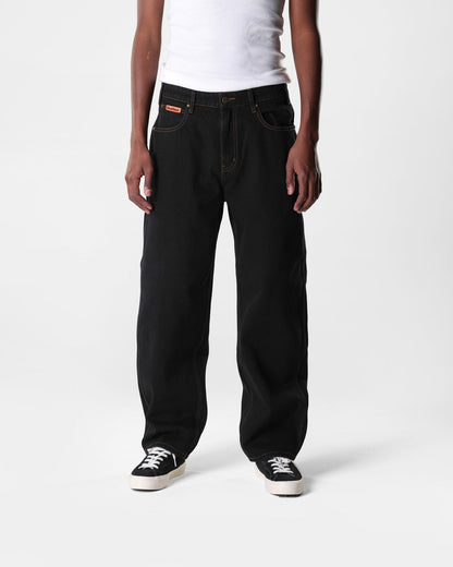 Butter Goods Relaxed Denim Jeans Washed Black