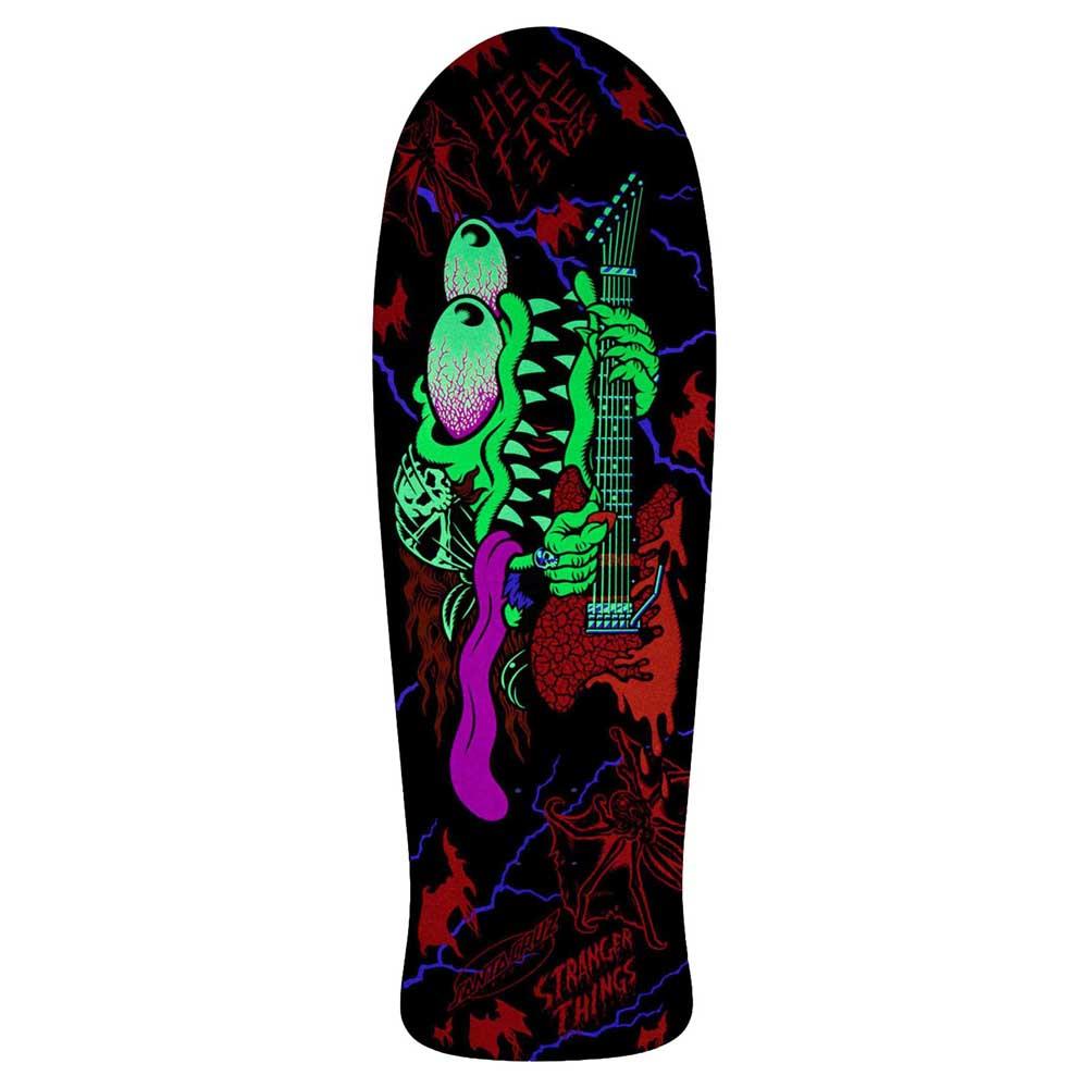 Santa Cruz Deck Stranger Things Meek Slasher Eddie Reveal 10" (Glow in the dark)