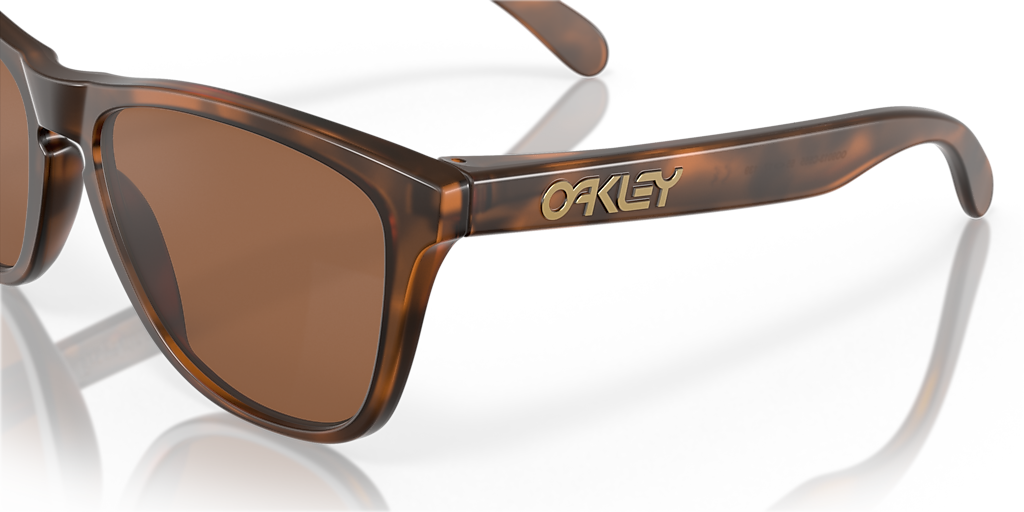 Oakley Shades Frogskins Matte Brown Tortoise PRIZM Tungsten Sunglasses