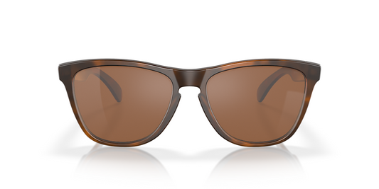 Oakley Shades Frogskins Matte Brown Tortoise PRIZM Tungsten Sunglasses