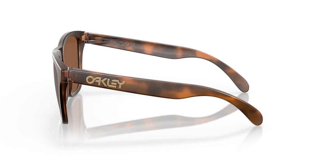 Oakley Shades Frogskins Matte Brown Tortoise PRIZM Tungsten Sunglasses