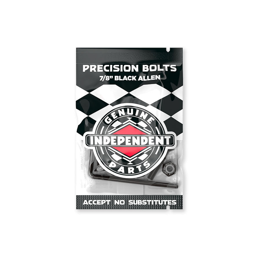 Independent Bolts 7/8" Allen Key Black Indy Trucks Precision Skateboard Hardware