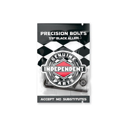 Independent Bolts 7/8" Allen Key Black Indy Trucks Precision Skateboard Hardware
