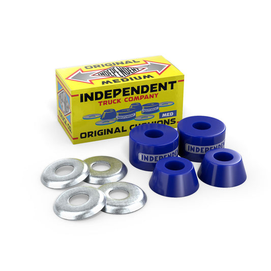 Independent Bushings 92a OG Medium Blue Indy Bushings Skateboard Truck Rubbers