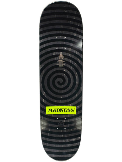 Madness Skateboard Deck Vision R7 Slick Black Multi 8 625