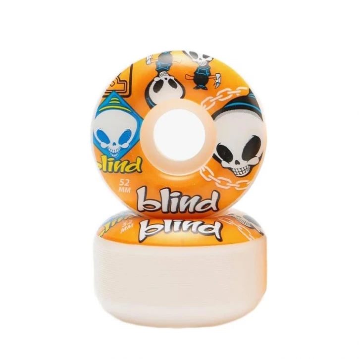 Blind Skateboard Wheels Random Reaper Orange 52mm