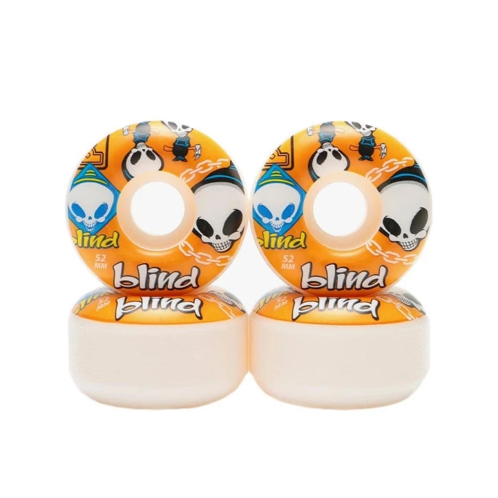 Blind Skateboard Wheels Random Reaper Orange 52Mm