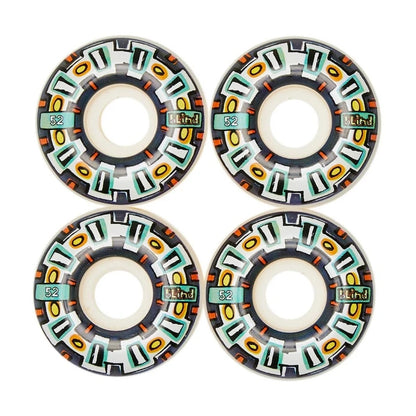 Blind Skateboard Wheels Round Space Navy 52mm V2 Wide