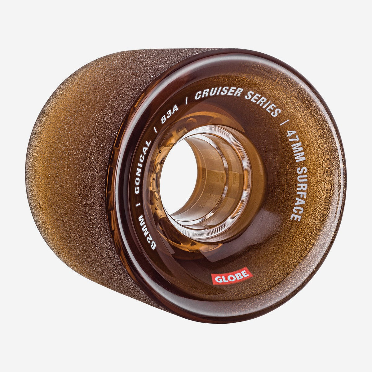 Globe Wheels Conical Cruiser 62mm Clear Coffee 83a