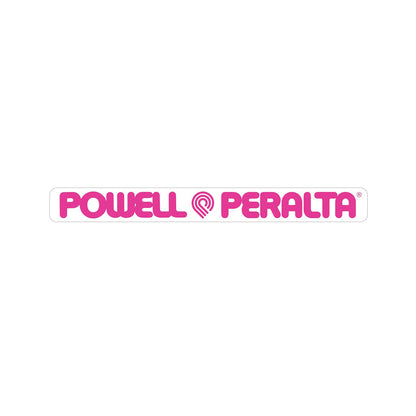 Powell Peralta Sticker Strip Reissue Blue/White/Pink/Red Skate Decal