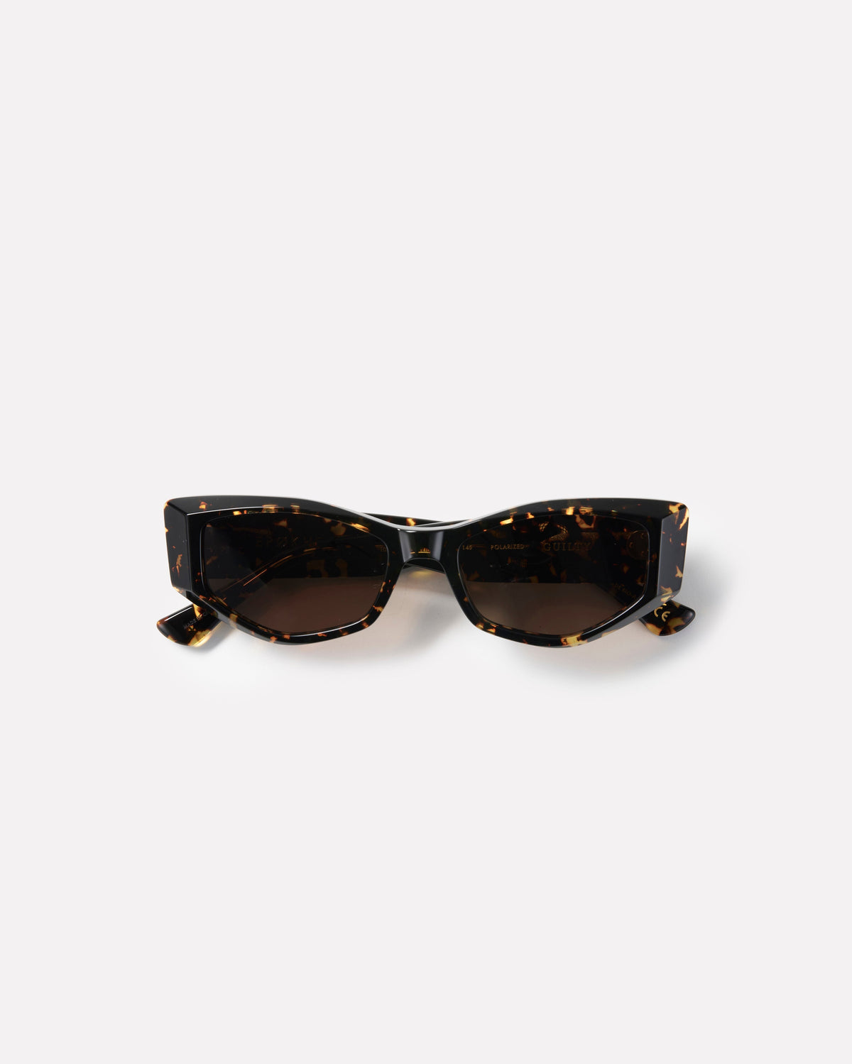 Epokhe Guilty Sunglasses - Crystal Dark Tortoise Polished / Brown Polarized