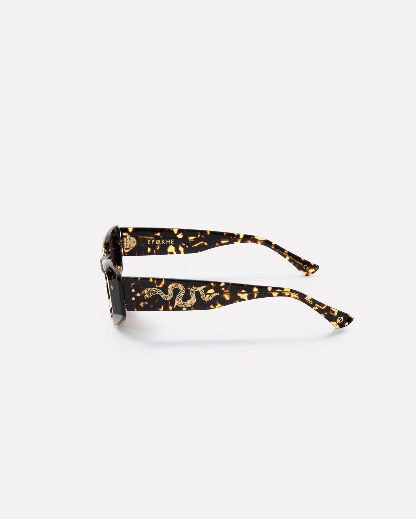 Epokhe Guilty Sunglasses - Crystal Dark Tortoise Polished / Brown Polarized