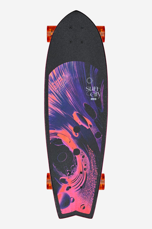 Globe Complete Skateboard Sun City Reishi 30" Downhill Cruiser