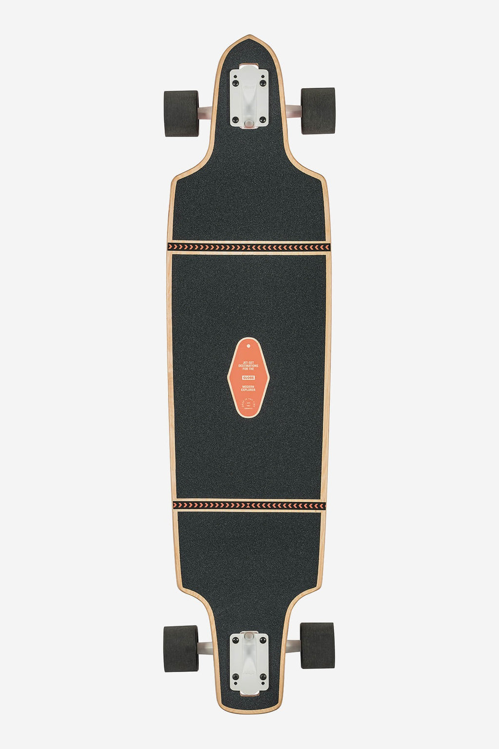 Globe Spearpoint 40" Motel Drop-Through Downhill Longboard Complete