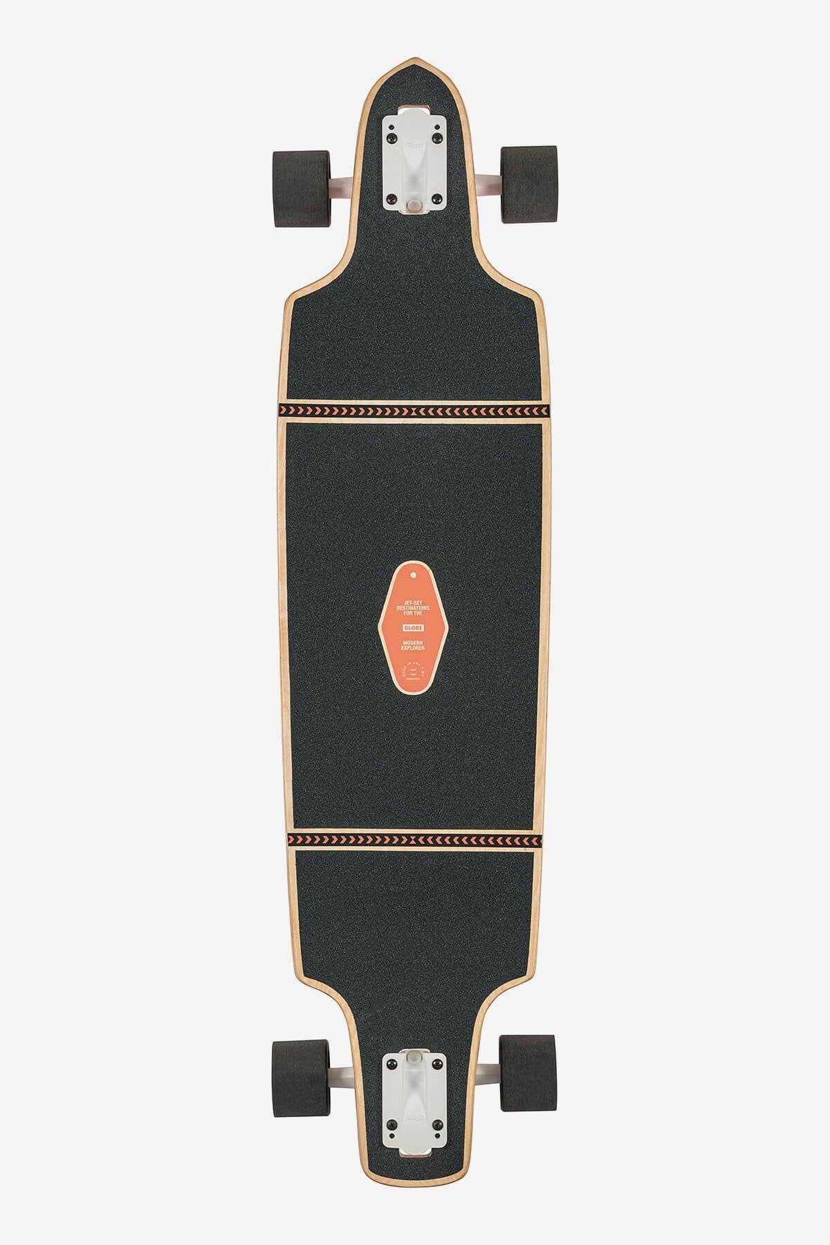 Globe Spearpoint 40" Motel Drop-Through Downhill Longboard Complete