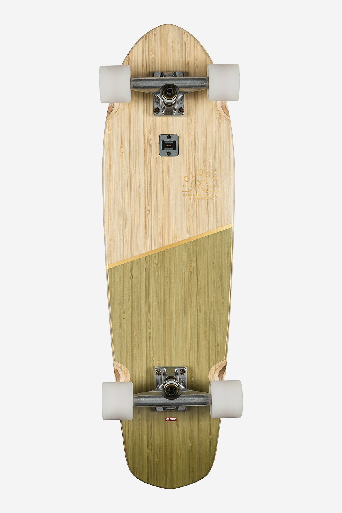 Globe Complete Skateboard Big Blazer Bamboo/Olive 32" Cruiser