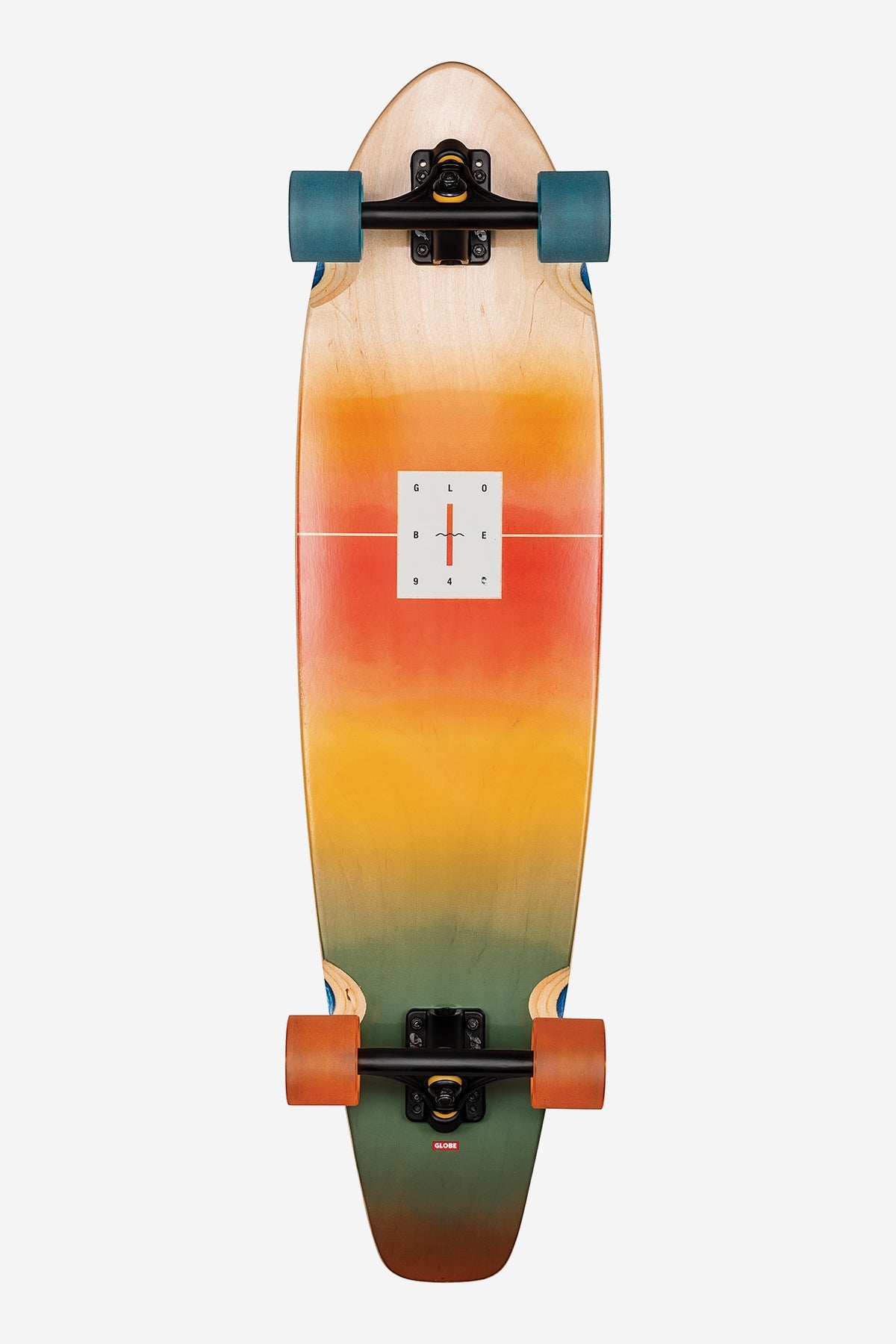 Globe Complete Skateboard All-Time Ombre 35" Downhill Longboard