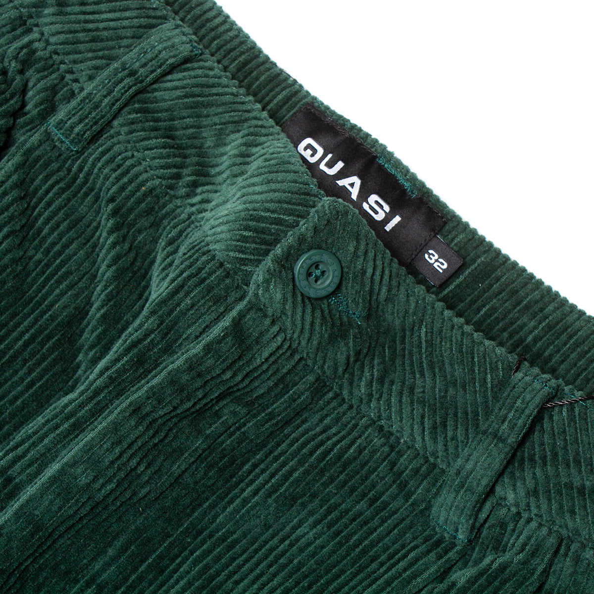 Quasi Pants Elliott Trouser Forest Cords Corduroy
