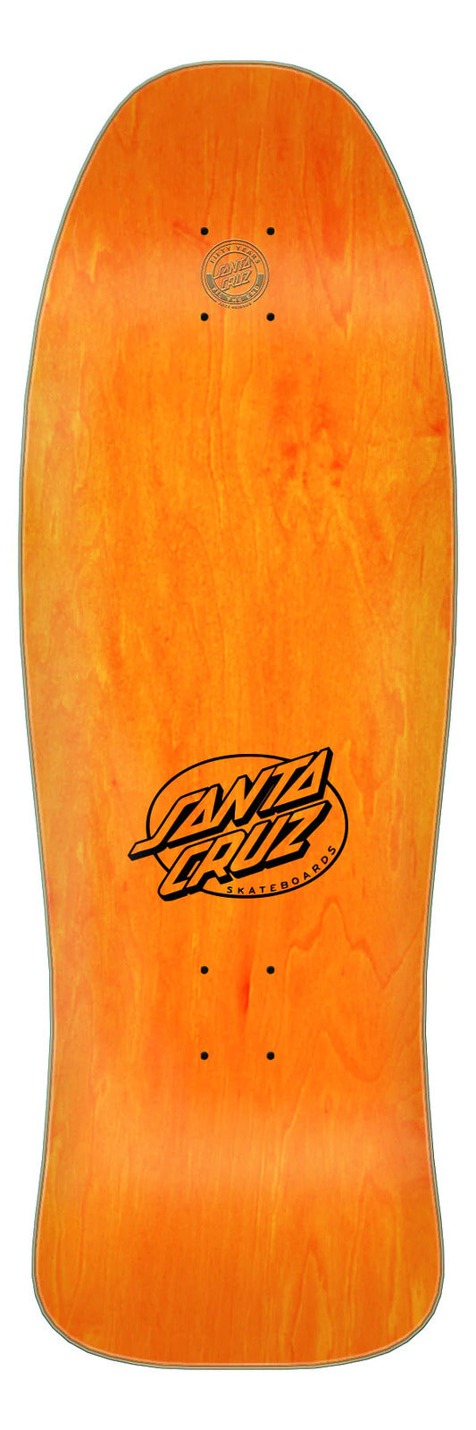 Santa Cruz Skateboard Deck Jeff Kendall Pumpkin 10 Reissue