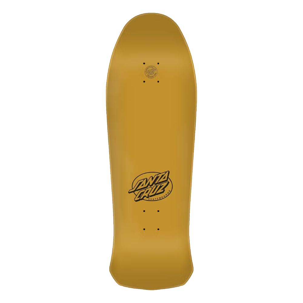 Santa Cruz Skateboard Deck Salba Witch Doctor Gold Neon Overlay 10.4" Reissue