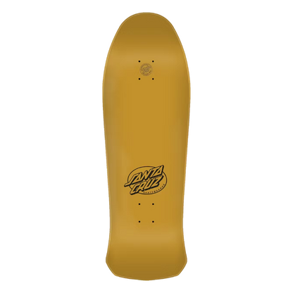Santa Cruz Skateboard Deck Salba Witch Doctor Gold Neon Overlay 10.4" Reissue