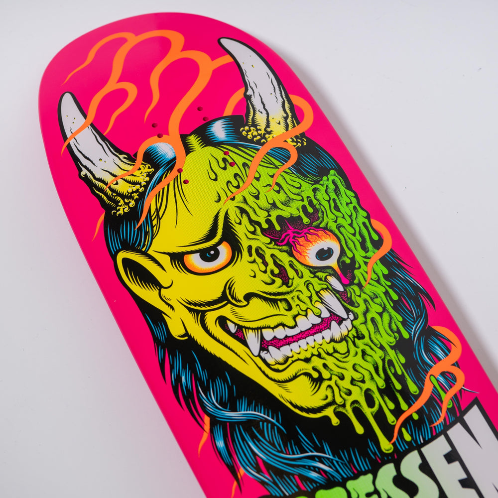 Santa Cruz Skateboard Deck Eric Dressen Hannya Mask 9 3