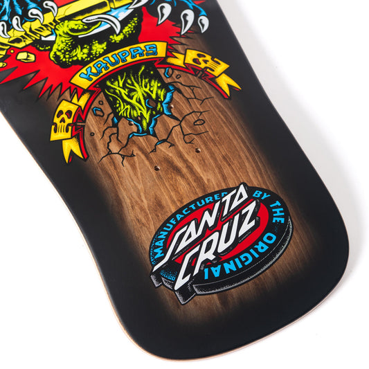 Santa Cruz Skateboards Deck Natas Sc Panther 10 5 Reissue Black Sunburst Fade