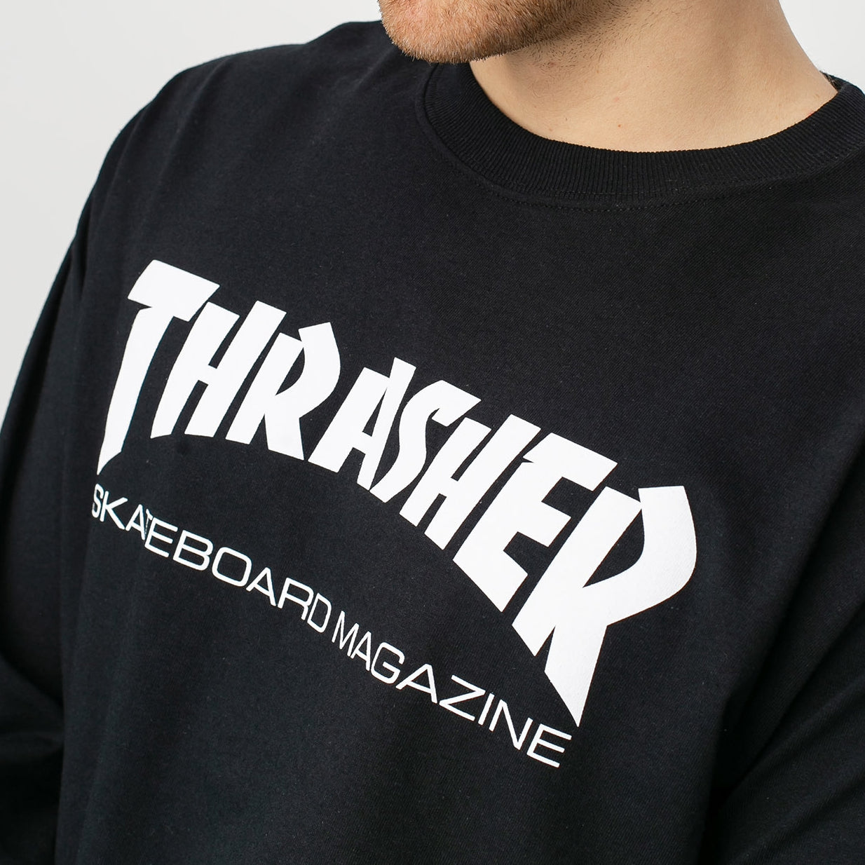 Thrasher Skate Mag Long Sleeve T-Shirt Black