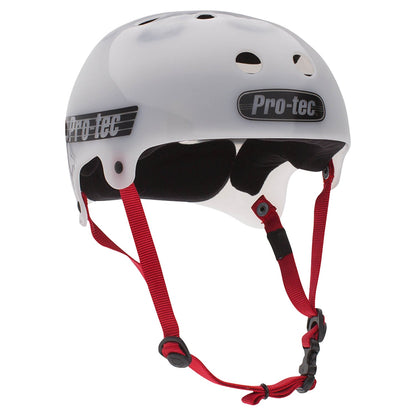 Pro-Tec Helmet Classic Bucky Translucent White Skateboard Protec Lid