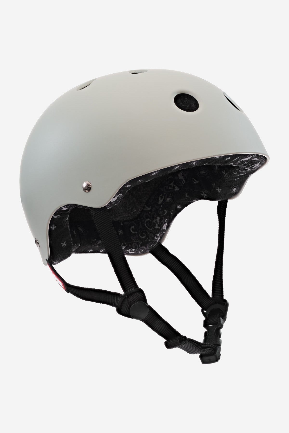 Globe Goodstock Certified Helmet Matte Gunmetal Bandana Eps Foam Dual Padding