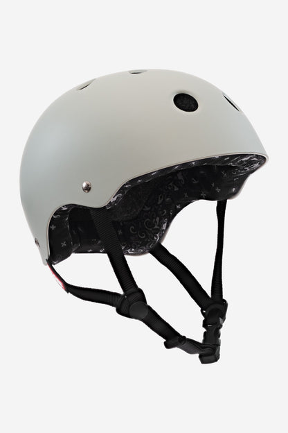 Globe Goodstock Certified Helmet Matte Gunmetal Bandana EPS Foam Dual Padding