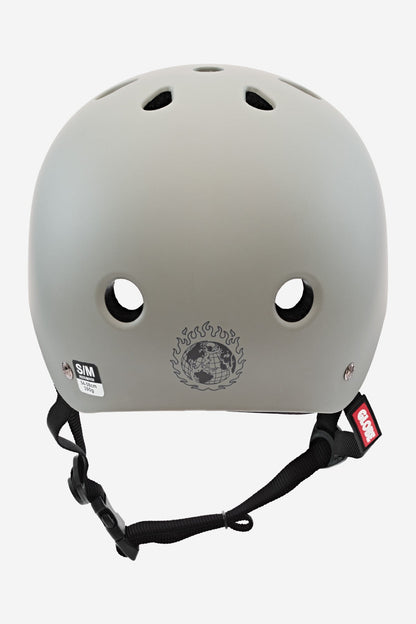 Globe Goodstock Certified Helmet Matte Gunmetal Bandana EPS Foam Dual Padding