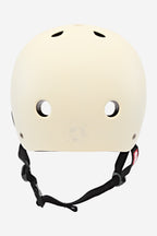 Globe Goodstock Certified Helmet Matte Off White Eps Foam Dual Padding
