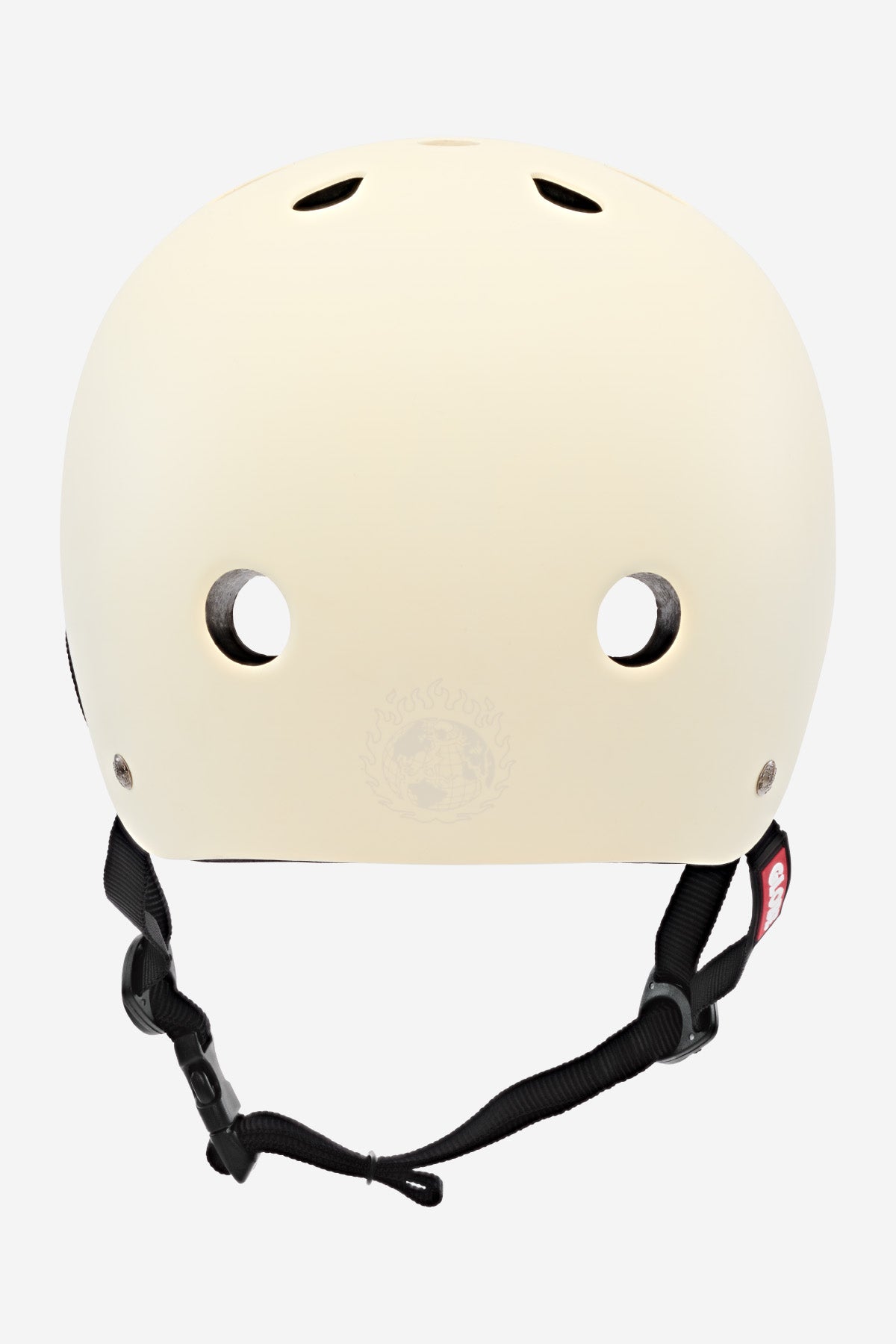 Globe Goodstock Certified Helmet Matte Off-White EPS Foam Dual Padding