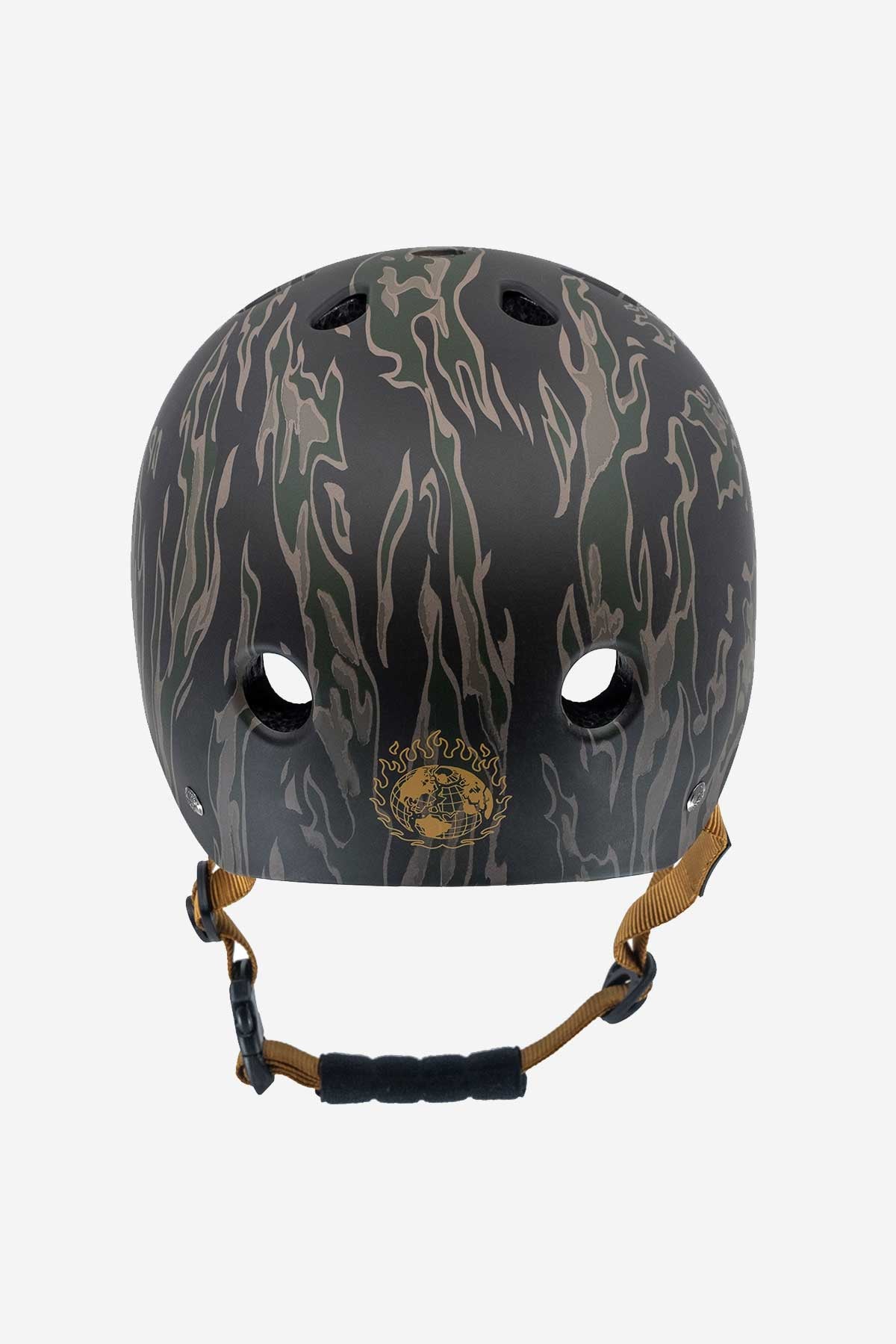 Globe Goodstock Certified Helmet Tiger Camo EPS Foam Dual Padding