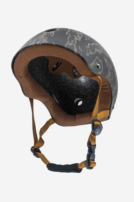 Globe Goodstock Certified Helmet Tiger Camo EPS Foam Dual Padding