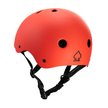 Pro-Tec Helmet Classic Skate Matte Bright Red Skateboard Protec Lid