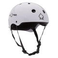 Pro Tec Helmet Classic Skate Gloss White Skateboard Protec Lid