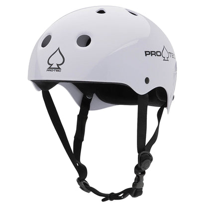 Pro-Tec Helmet Classic Skate Gloss White