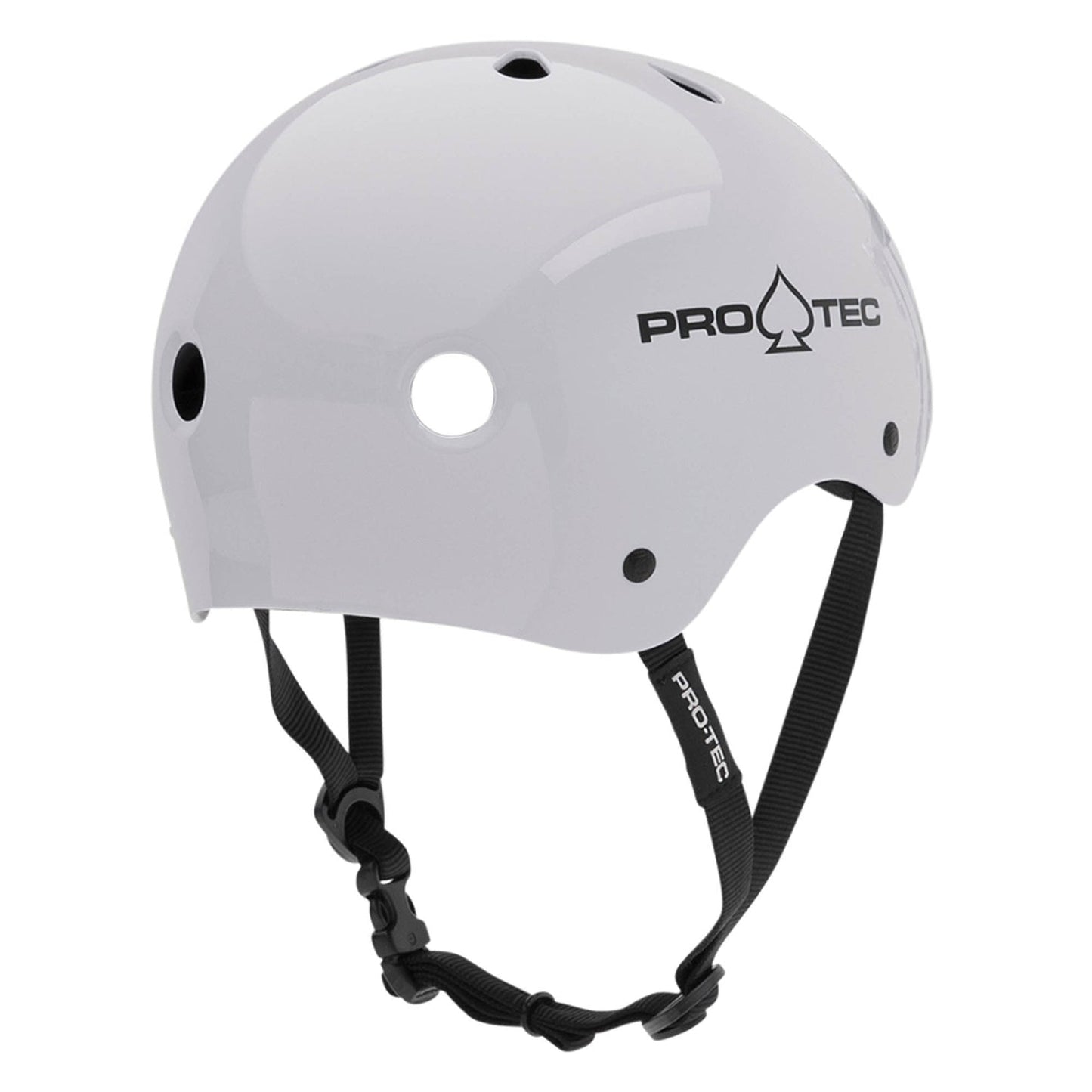Pro-Tec Helmet Classic Skate Gloss White