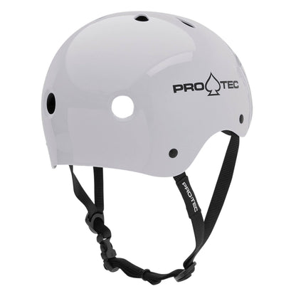 Pro-Tec Helmet Classic Skate Gloss White