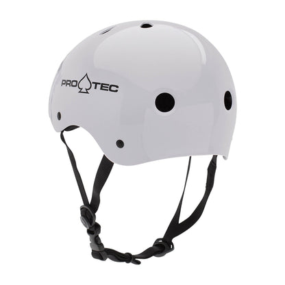Pro-Tec Helmet Classic Skate Gloss White