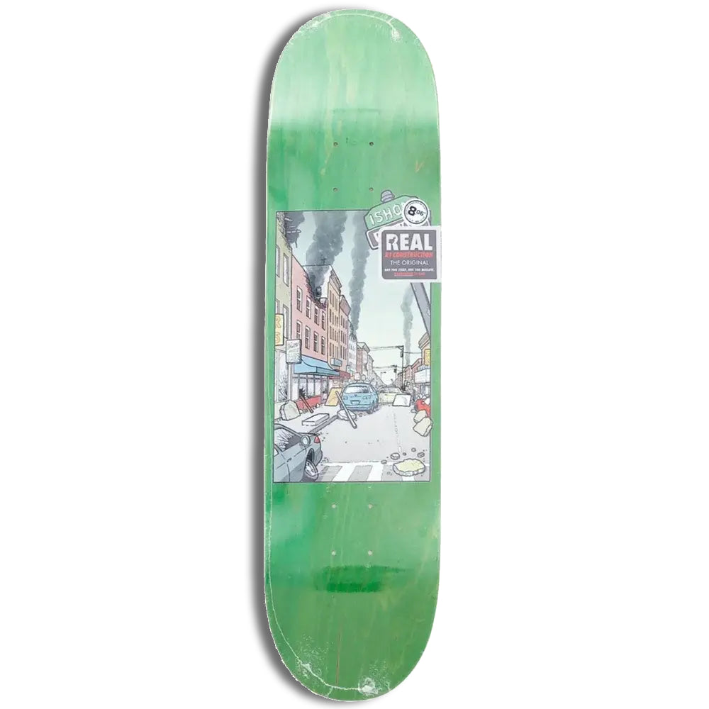 Real Skateboard Deck Nice Neighborhood Ishod 8 06
