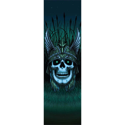 Powell Peralta Grip Tape Anderson Green Skull Full Deck Length Griptape 9x33"