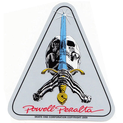 Powell Peralta Sticker Skull & Sword Reissue Skate Decal