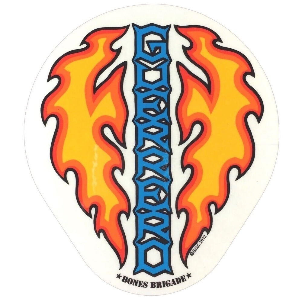 Powell Peralta Sticker Bones Brigade Nicky Guerrero Dagger Reissue