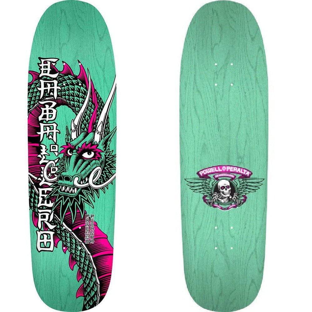Powell Peralta Deck Cab Ban This Teal Stain 9.26" Reissue Steve Caballero