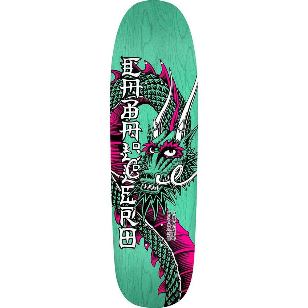 Powell Peralta Deck Cab Ban This Teal Stain 9.26" Reissue Steve Caballero