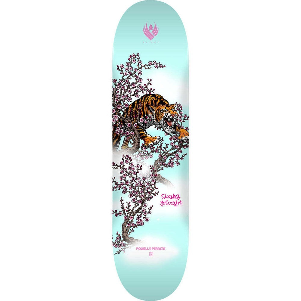 Powell Peralta Deck Flight Yosozumi Samurai Tiger 8 25 K20 Shape