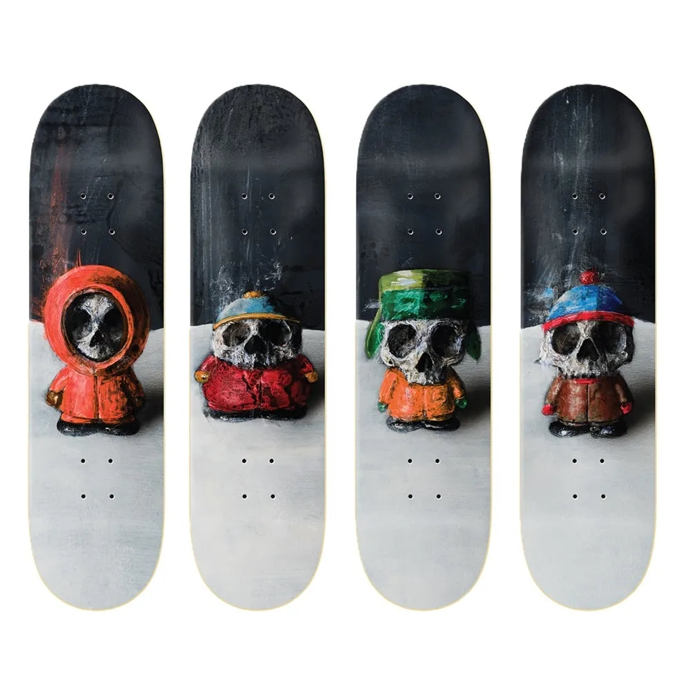 FULL SET Zero Southpark Horror Collection 4 Limited Edition Artwork Decks